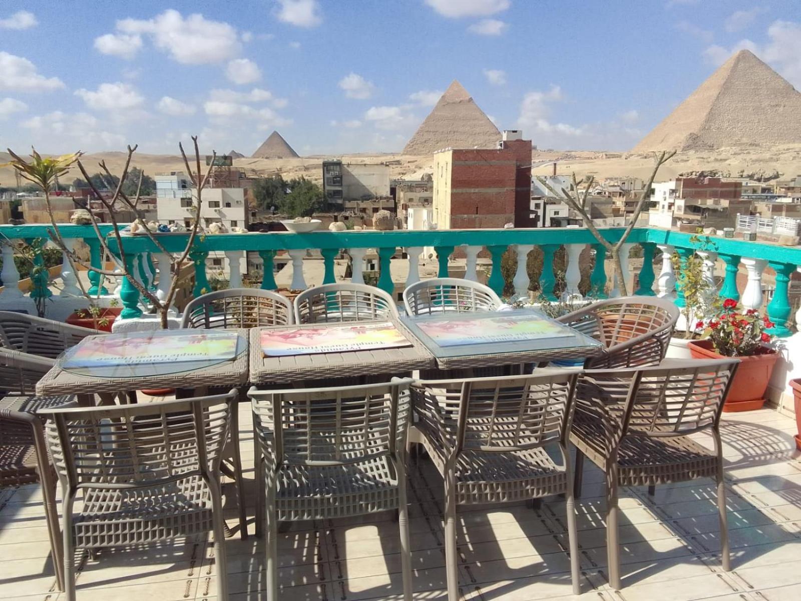 Pyramids Temple Guest House Kafret el-Gabal Kültér fotó