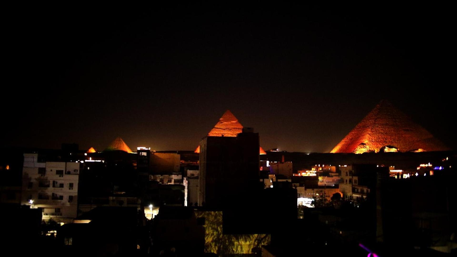 Pyramids Temple Guest House Kafret el-Gabal Kültér fotó